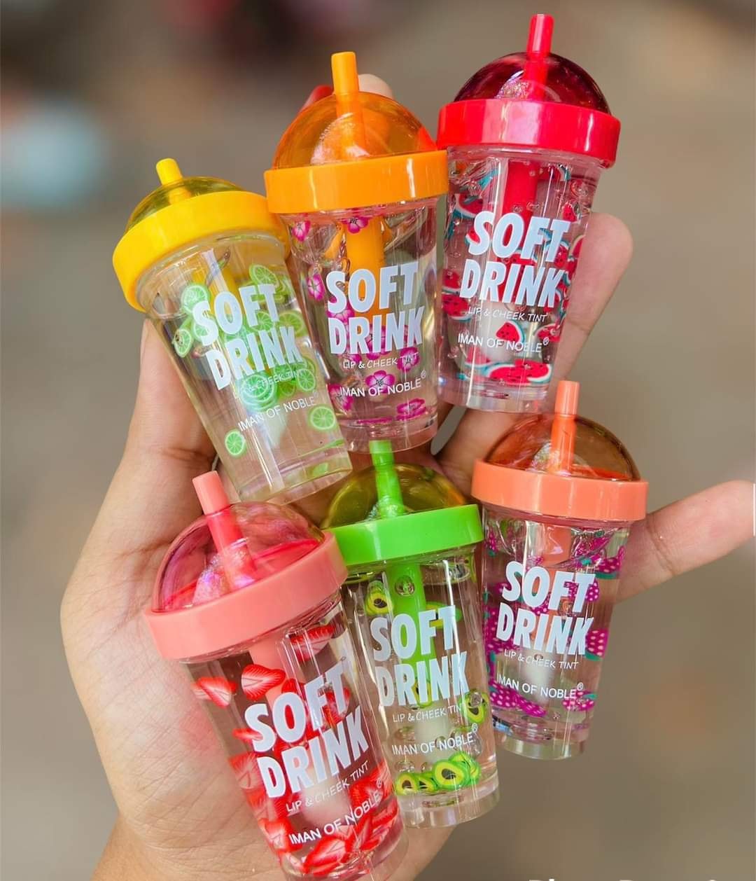 Miss Beauty 1 pc soft drink lip & cheek tint lip