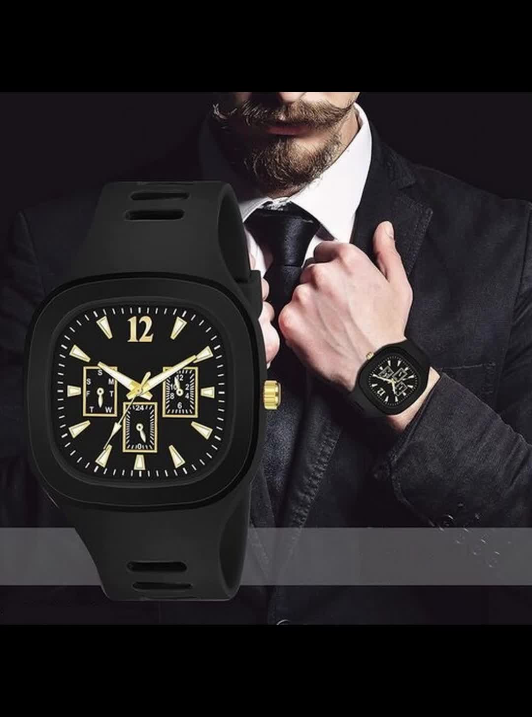 sports watches black